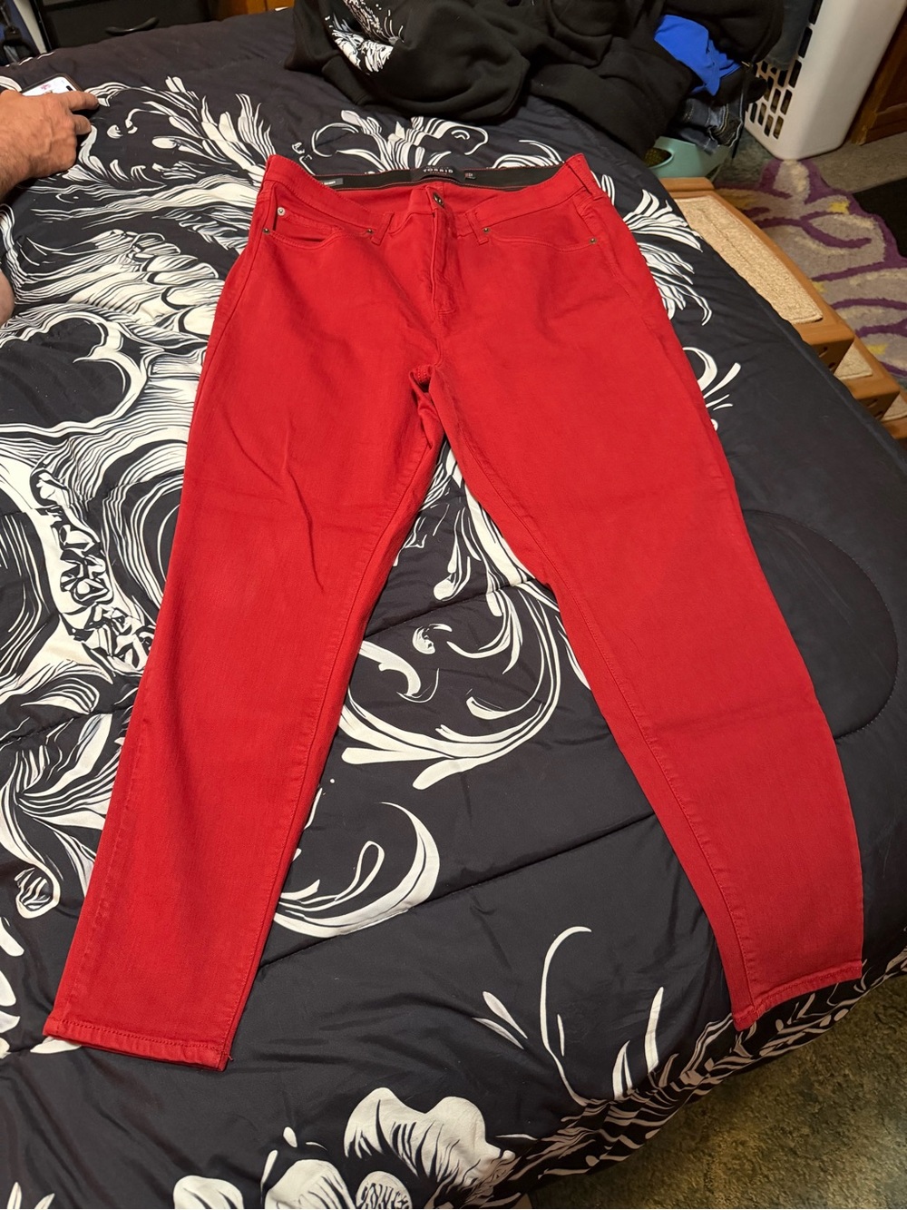 TORRID Red SKINNY Jeans 16R - Premium fit